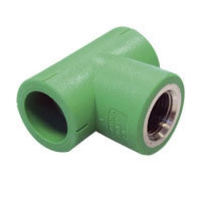 Immagine di TEE FILETTATO FEMMINA Ø 20x1/2"FX20 MM POLYSYSTEM