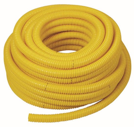 Immagine di GUAINA GIALLA PER TUBAZIONI GAS Ø 20 MM ROTOLO 25 MT