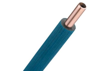 Immagine di TUBO RAME EN 1057 Ø 22 MM ROTOLO DA 25 MT RIVESTITO 10/91