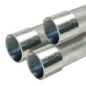 Immagine di TUBO ZINCATO SENZA SALDATURA LUNGHEZZA 6 MT (3 + 3 MT ) VM Ø 3"