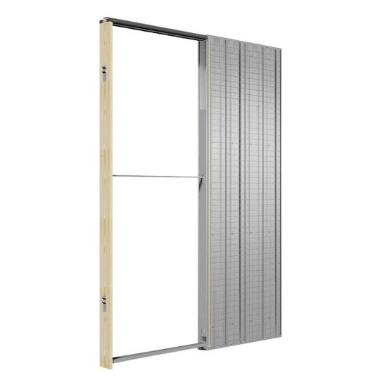 Immagine di TELAIO SCOMPARSA MURATURA COMMERCIALE 70x210 CM SPESSORE 10,5 CM