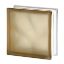 Immagine di VETROMATTONE BRONZO ONDULATO SATINATO 19x19 CM