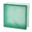 Immagine di VETROMATTONE ACQUA MARINA ONDULATO SATINATO 19x19 CM