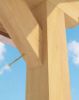 Immagine di VITE PORTANTE PER LEGNO Ø 8x240 MM ZINCATA GIALLA CONFEZIONE 50 PZ