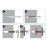 Immagine di TASSELLO IN OTTONE M 12x38 MM CONFEZIONE DA 100 PZ