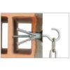 Immagine di TASSELLO NYLON CON OCCHIOLO CHIUSO Ø 9x40 MM BLISTER 6 PZ