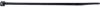 Immagine di FASCETTE PVC NERA 100 MM CONFEZIONE 100 PZ