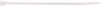 Immagine di FASCETTE PVC BIANCA 100 MM CONFEZIONE 100 PZ