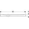 Immagine di PIATTO DOCCIA 60 SEMICIRCOLARE 80 H6 CM BIANCO GEBERIT