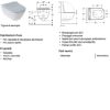 Immagine di VASO SMYLE SOSPESO RIMFREE CON SEDILE AMMORTIZZATO CERAMICA BIANCA GEBERIT