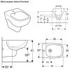 Immagine di BIDET FANTASIA SOSPESO MONOFORO GEBERIT