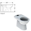 Immagine di VASO SELNOVA DUO MONOBLOCCO SCARICO PAVIMENTO CERAMICA BIANCA GEBERIT (SENZA SEDILE)