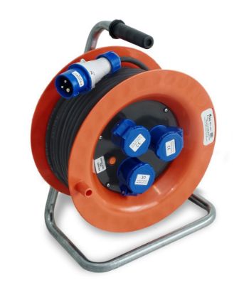 Immagine di AVVOLGICAVO 30MT 3X2,5 3X230V ROSI MATERIALE ELETTRICO