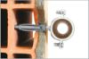 Immagine di COLLARE LEGGERO CON TASSELLO TROPICAL Ø 12 MM ZINCATO