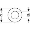 Immagine di GUARNIZIONE CAMPANA D63XDI31.5X3 GEBERIT
