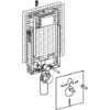 Immagine di CASSETTA PER MURATURA COMBIFIX SIGMA8 PER WC SOSPESO H 109 CM SCARICO MECCANICO GEBERIT
