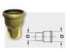 Immagine di RACCORDO DI PASSAGGIO PVC Ø 40F/40 MM PIOMBO