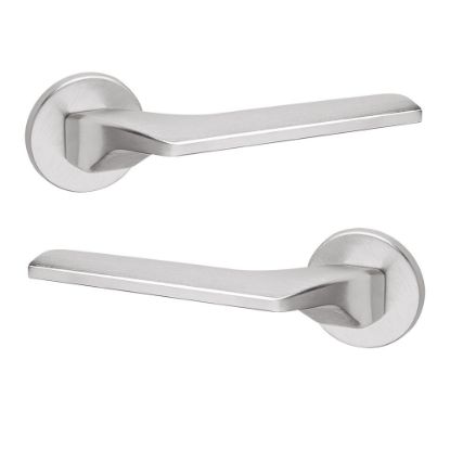 Immagine di MANIGLIA CORSA TONDA CROMO SATINATA FIMET