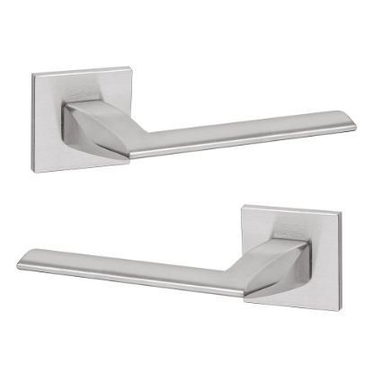 Immagine di MANIGLIA PURA QUADRA CROMO SATINATA FIMET