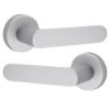 Immagine di MANIGLIA SHAPE TONDA CROMO SATINATA FIMET