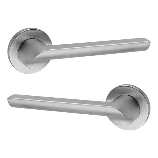 Immagine di MANIGLIA PUNTO TONDA CROMO SATINATA FIMET