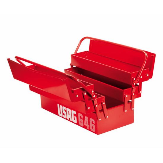 Immagine di CASSETTA PORTAUTENSILI ESTENSIBILE 5 SCOMPARTI METALLO STANLEY