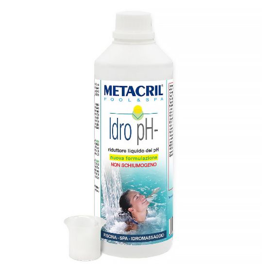 Immagine di RIDUTTORE DEL PH DELL'ACQUA IN FORMA LIQUIDA 1 LT CONSIGLIATA PER MINIPISCINE E SPA TECNO LINE