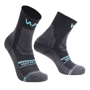 Immagine di CALZA ESTIVA ANTIODORE MEDIO FOAM ODOUR FREE COLORE NERO-BLU TG. 44/47 CONFEZIONE DA UN PAIO ZERO 3