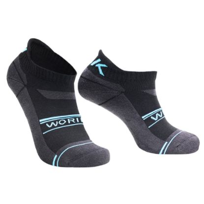 Immagine di CALZA ESTIVA ANTIODORE CORTO FOAM ODOUR FREE COLORE NERO-BLU TG. 40/43 CONFEZIONE DA UN PAIO ZERO 3