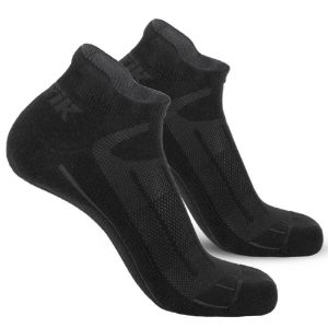 Immagine di CALZA ESTIVA COTONE BASSO SPEEDY COLORE NERO TG. 44/46 CONFEZIONE DA UN PAIO ZERO 3