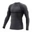 Immagine di MAGLIA TERMICA MANICA LUNGA UNDERWEAR BS160 MANDAL NERO/ANTRACITE TG. S/M ZERO 3