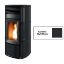 Immagine di RIVESTIMENTO PER TERMOSTUFA A PELLET SUITE HYDROMATIC MATT BLACK CERAMIC COL 126 MCZ