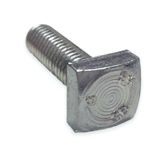 Immagine di VITE ACCIAIO ZINCATO TESTA QUADRA M. 8 X 25 MM PER CARTELLO STRADALE