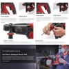 Immagine di TASSELLATORE A BATTERIA TE-HD 18 LI CON 1 BATTERIA 18V 4 AH EINHELL