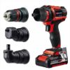 Immagine di TRAPANO AVVITATORE A BATTERIA TE-CD 18/43 2 BATTERIE 18V 2,0AH CON 22 ACCESSORI EINHELL