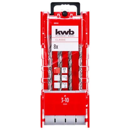 Immagine di KIT 8 PUNTE PER MURO DIAMETRO 3,0-10,0MM EINHELL