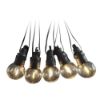 Immagine di CATENA LUMINOSA LUNGHEZZA 12 METRI 10 LAMPADINE LED 0.5W CON PANNELLO SOLARE E TELECOMANDO 3000K IP44 VT-70512 V-TAC
