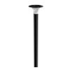 Immagine di LAMPIONCINO LED DA TERRA SOLARE CON PALO 15W E BATTERIA LIFEPO4 3.2V COLORE NERO DIAMETRO 257 MM x 1073,80 MM CON SELETTORE 4000K O 6400K IP65 VT-413 V-TAC