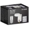 Immagine di APPLIQUE A MURO DA ESTERNO CON SENSORE DI MOVIMENTO ROTONDA 17W 150LM/W COLORE BIANCO 3000K IP65 VT-11020-RD-W V-TAC