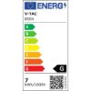 Immagine di LAMPADA A SOSPENSIONE LED 7W CAMPANA IN PLASTICA VIOLA CON ATTACCO IN METALLO CROMATO VT-1036-P V-TAC