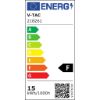 Immagine di FARETTO LED TRIPLO DA MURO 15W CON TESTA ORIENTABILE COLORE NERO 4000K IP20 VT-818-B-N V-TAC