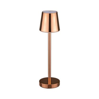 Immagine di LAMPADA LED DA TAVOLO A BATTERIA RICARICABILE 3W COLORE ORO DIMMERABILE 4000K VT-7703-RB-GD V-TAC