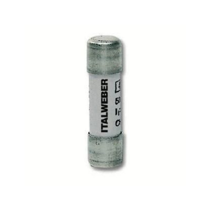 Immagine di FUSIBILE CERAMICO 10,3x38 MM 6A 500V CONFEZIONE 10 PZ ITALWEBER