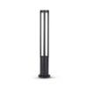 Immagine di LAMPIONE A LED DA GIARDINO FISSAGGIO A TERRA 10W COLORE NERO H:80CM 4000K IP65 VT-820-B V-TAC