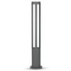 Immagine di LAMPIONE A LED DA GIARDINO FISSAGGIO A TERRA 10W COLORE GRIGIO H:80CM 4000K IP65 VT-820-G V-TAC