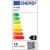 Immagine di LAMPIONE A LED DA GIARDINO FISSAGGIO A TERRA 10W COLORE GRIGIO H:80CM 4000K IP65 VT-820-G V-TAC