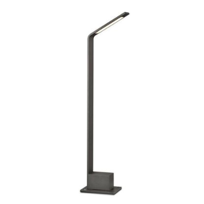 Immagine di LAMPIONE A LED DA GIARDINO FISSAGGIO A TERRA 6W COLORE GRIGIO H.80,5 CM 4000K IP65 VT-896-G-N V-TAC