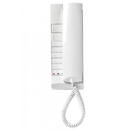 Immagine di CITOFONO DUO SYSTEM VERSIONE BASE CON SETTE PULSANTI-1 APRI PORTA E 6 PER FUNZIONI AGGIUNTIVE COLORE BIANCO FARFISA