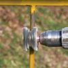 Immagine di SPAZZOLA SAGOMATA A FUGA CLEPSYDRA IN ACCIAIO PER TRAPANO DIAMETRO 60-50MM