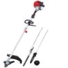 Immagine di DECESPUGLIATORE A SCOPPIO COMBI DU26331DP 4IN1 CILINDRATA 32,6cc DUNSCH